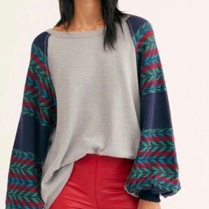 Free People We The Free Rainbow Dreams Sweater